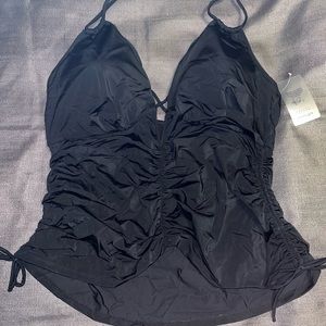 Ashley Graham x Swimsuits For All Tankini Top Size 24